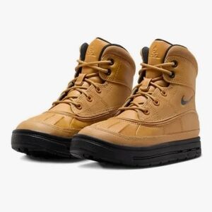 New Nike Woodside II Wheat Black Boots Boy Youth 7Y